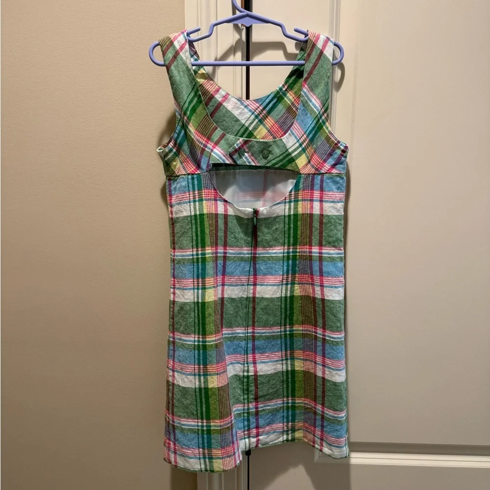 Talbots Kids Plaid Dress size 7 - Picture 2 of 3